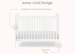Lily 4-in-1 Convertible Crib