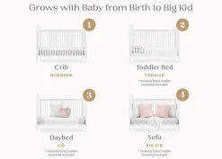 Madeline 4-in-1 Convertible Crib