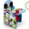 Mickey Mouse Chair Desk with Storage Bin