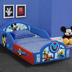 Mickey Mouse Plastic Sleep and Play Toddler Bed