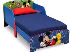 Mickey Mouse Wood Toddler Bed