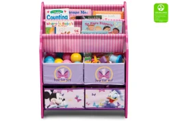 Minnie Mouse Book & Toy Organizer