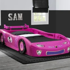 Minnie Mouse Car Twin Bed