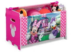 Minnie Mouse Toy Box with Retractable Fabric Top