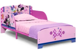 Minnie Mouse Wood & Metal Toddler Bed