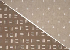 Neutral Boho Fitted Crib Sheets - 2 Pack