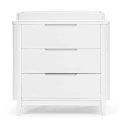 Noah 3 Drawer Dresser with Changing Top and Interlocking Drawers