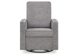 Noah Upholstered Swivel Glider