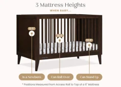 Ollie 4-in-1 Convertible Crib