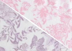 Pastel Floral Fitted Crib Sheets - 2 Pack