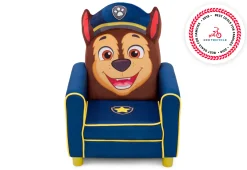 PAW Patrol Chase Figural Upholstered Kids Chair