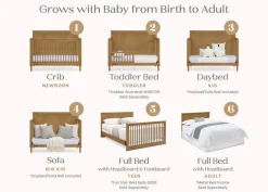 Penelope 6-in-1 Convertible Crib