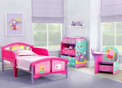 Peppa Pig Big Adventures Plastic Toddler Bed