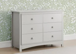 Perry 6 Drawer Dresser with Interlocking Drawers