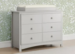 Perry 6 Drawer Dresser with Interlocking Drawers