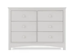Perry 6 Drawer Dresser with Interlocking Drawers