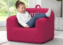 Personalized Cozee Sherpa Chair for Kids