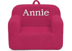 Personalized Cozee Sherpa Chair for Kids