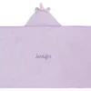 Personalized Kids Hooded Bath Towel with Pockets
