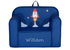 Personalized Mix & Match Cozee Kids Chair with Interchangeable Patches