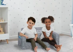 Personalized Perfect Sleeper Extra Wide Convertible Sofa To Lounger