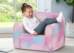Personalized Tie-Dye Cozee Chair