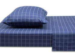 Plaid 3-Piece Twin Sheet Set