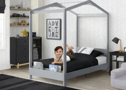 Poppy House Twin Bed