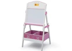 Princess Crown Wooden Activity Easel with Storage