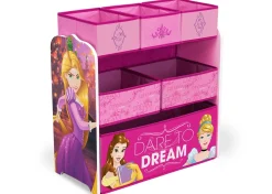 Princess Multi-Bin Toy Organizer