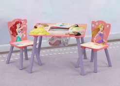 Princess Table and Chair Set with Storage