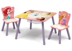 Princess Table and Chair Set with Storage