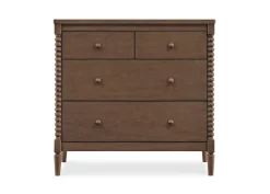 Saint 4 Drawer Dresser with Changing Top and Interlocking Drawers