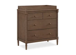 Saint 4 Drawer Dresser with Changing Top and Interlocking Drawers