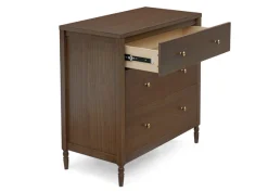 Serena 3 Drawer Dresser with Changing Top and Interlocking Drawers