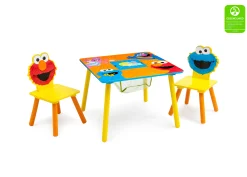 Sesame Street Table and Chair Set with Storage