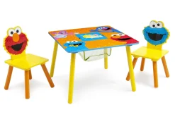 Sesame Street Table and Chair Set with Storage