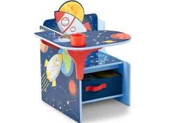 Space Adventures Chair Desk with Storage Bin
