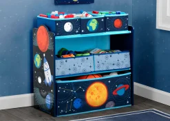 Space Adventures Design and Store Toy Organizer