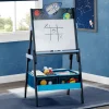Space Adventures Wooden Activity Easel with Storage
