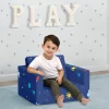 Spaceship Cozee Flip Out Chair - 2-in-1 Convertible Chair to Lounger for Kids