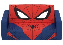 Spider-Man Cozee Flip-Out Sofa - 2-in-1 Convertible Sofa to Lounger for Kids