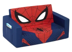 Spider-Man Cozee Flip-Out Sofa - 2-in-1 Convertible Sofa to Lounger for Kids