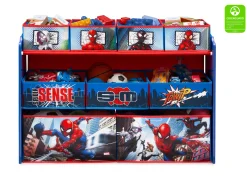 Spider-Man Deluxe 9 Bin Design and Store Toy Organizer