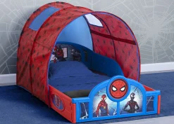 Spider-Man Sleep and Play Toddler Bed with Tent