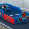 Spider-Man Sleep and Play Toddler Bed with Built-In Guardrails