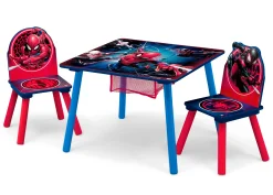 Spider-Man Table and Chair Set With Storage