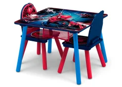Spider-Man Table and Chair Set With Storage