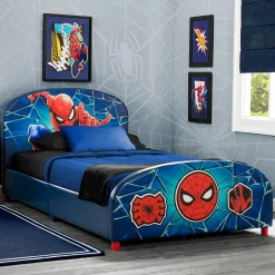 Spider-Man Upholstered Twin Bed