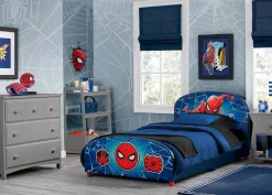 Spider-Man Upholstered Twin Bed